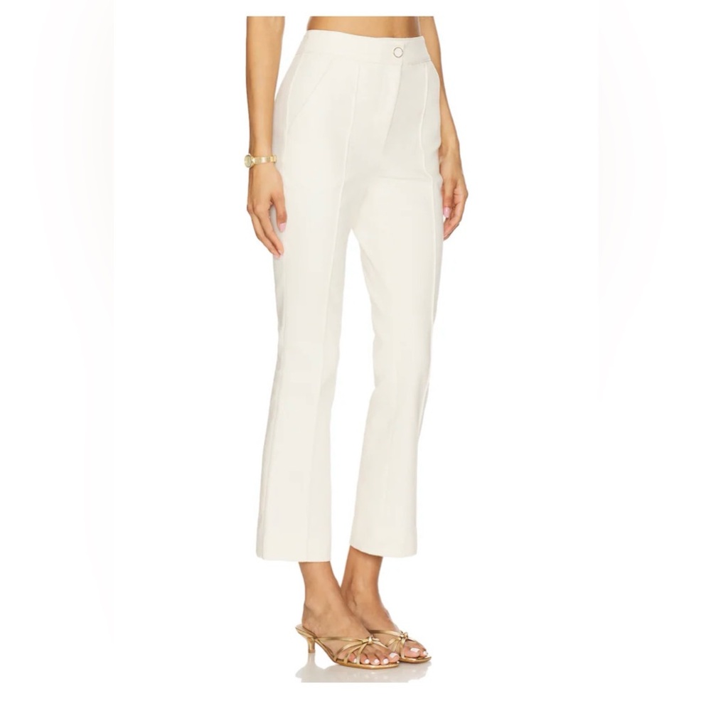 Veronica Beard Kimra Pant in Ecru (10) NWT - Picture 2 of 12